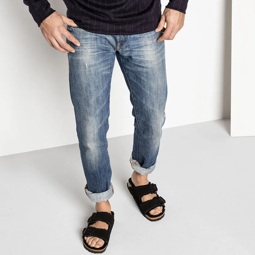 Birkenstock Arizona Shearling Sandal - Black