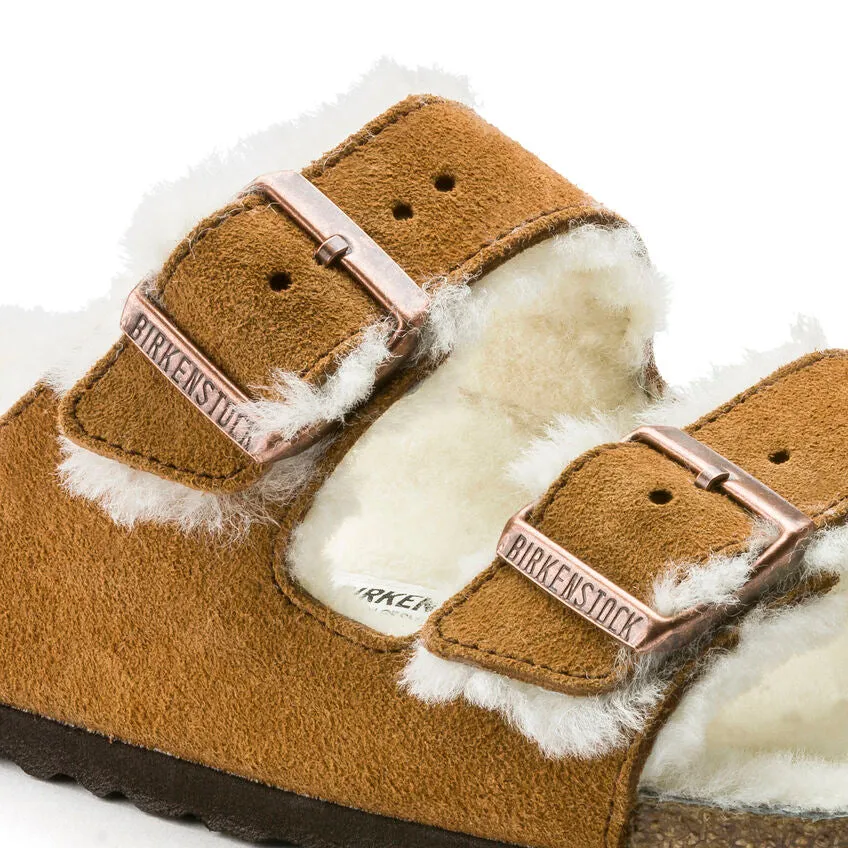 Birkenstock Arizona Shearling Sandal - Mink