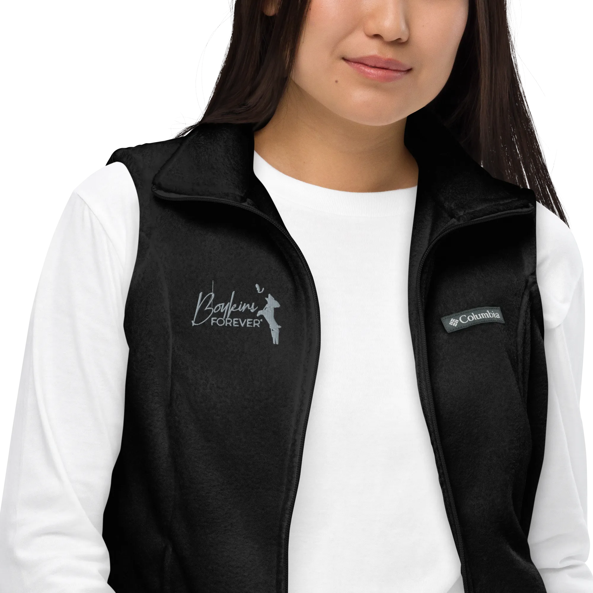Boykins Forever- Women’s Columbia fleece vest