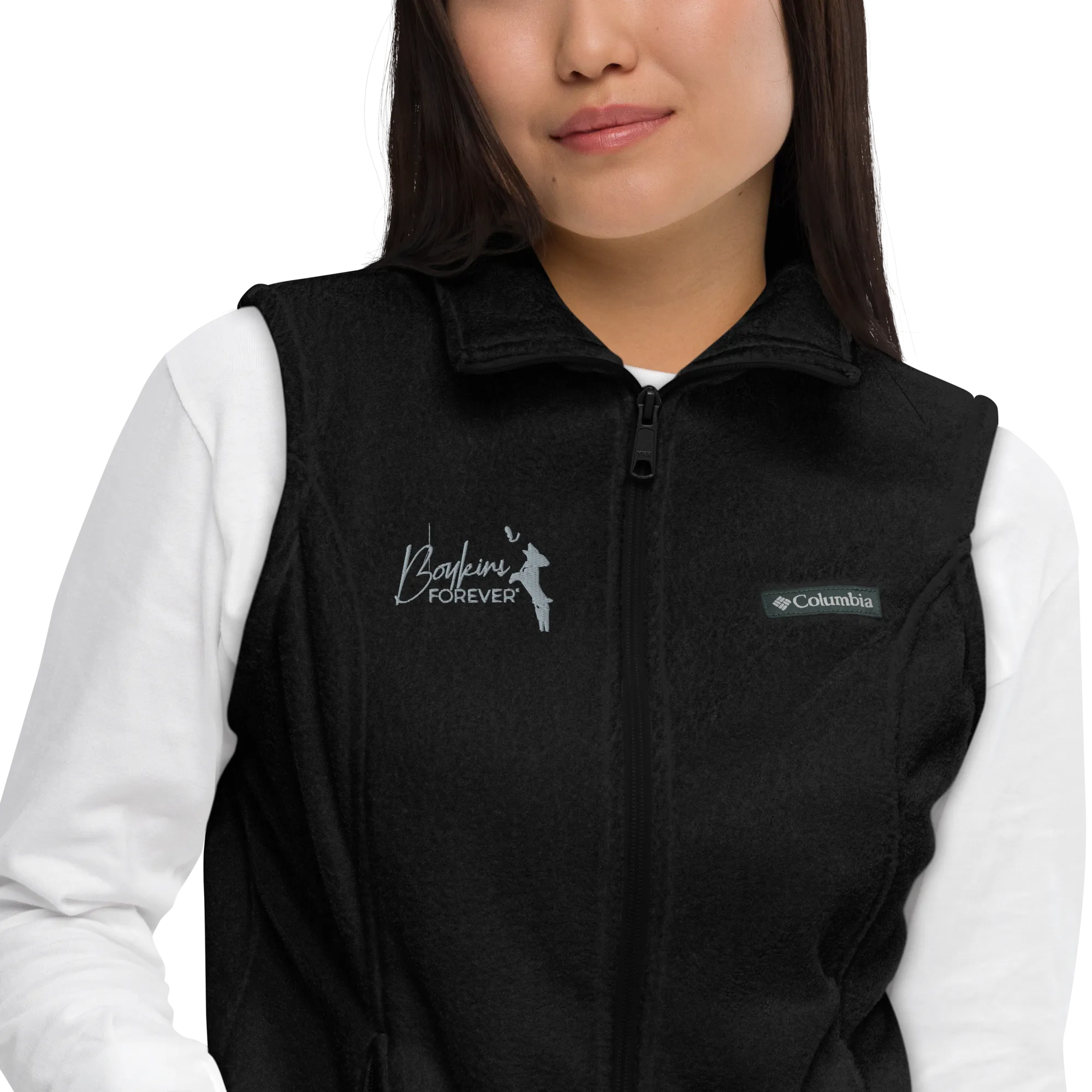 Boykins Forever- Women’s Columbia fleece vest