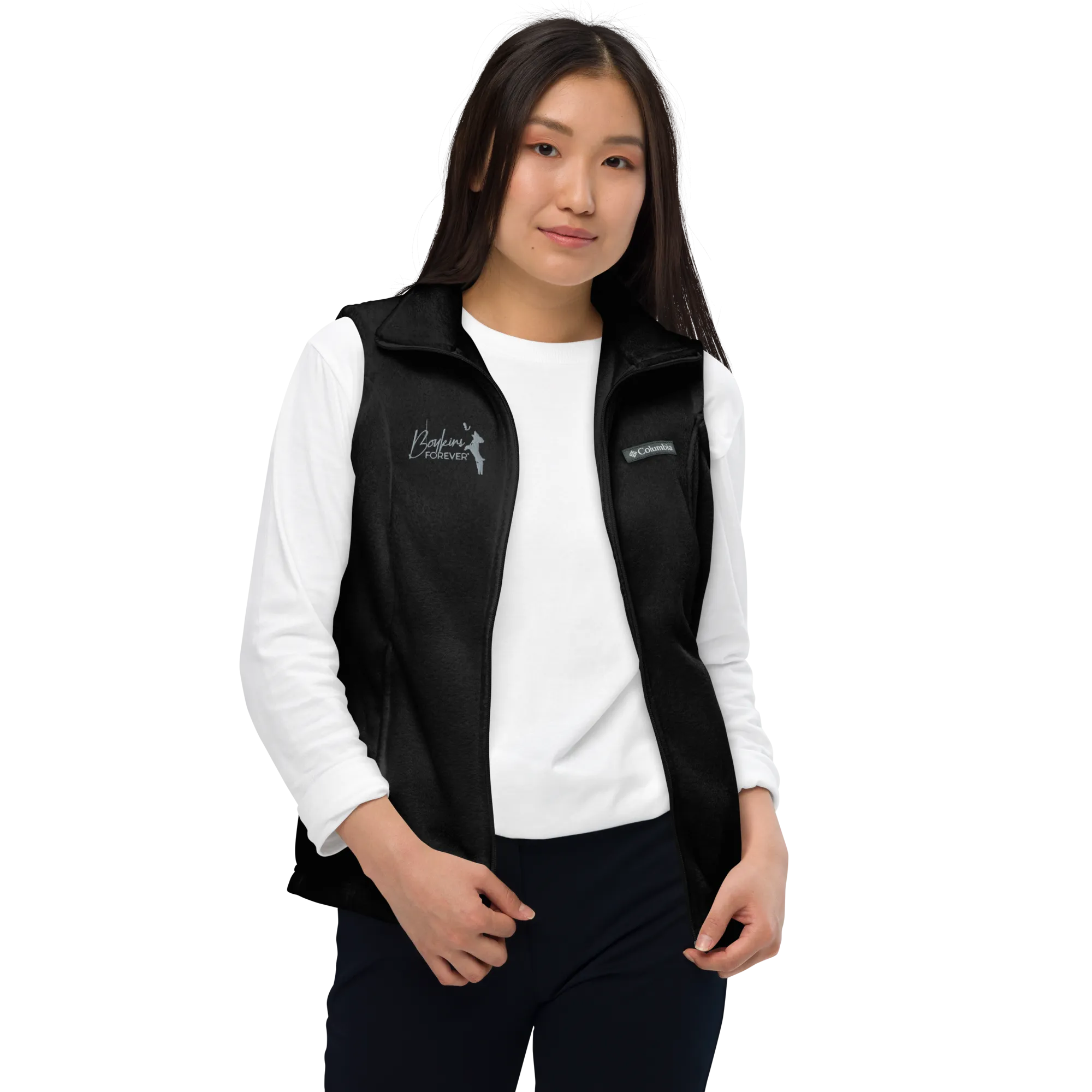 Boykins Forever- Women’s Columbia fleece vest