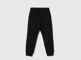 Boy's Solid Regular Fit Joggers
