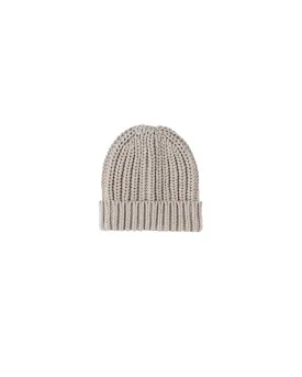 Chunky Knit Beanie || Fog
