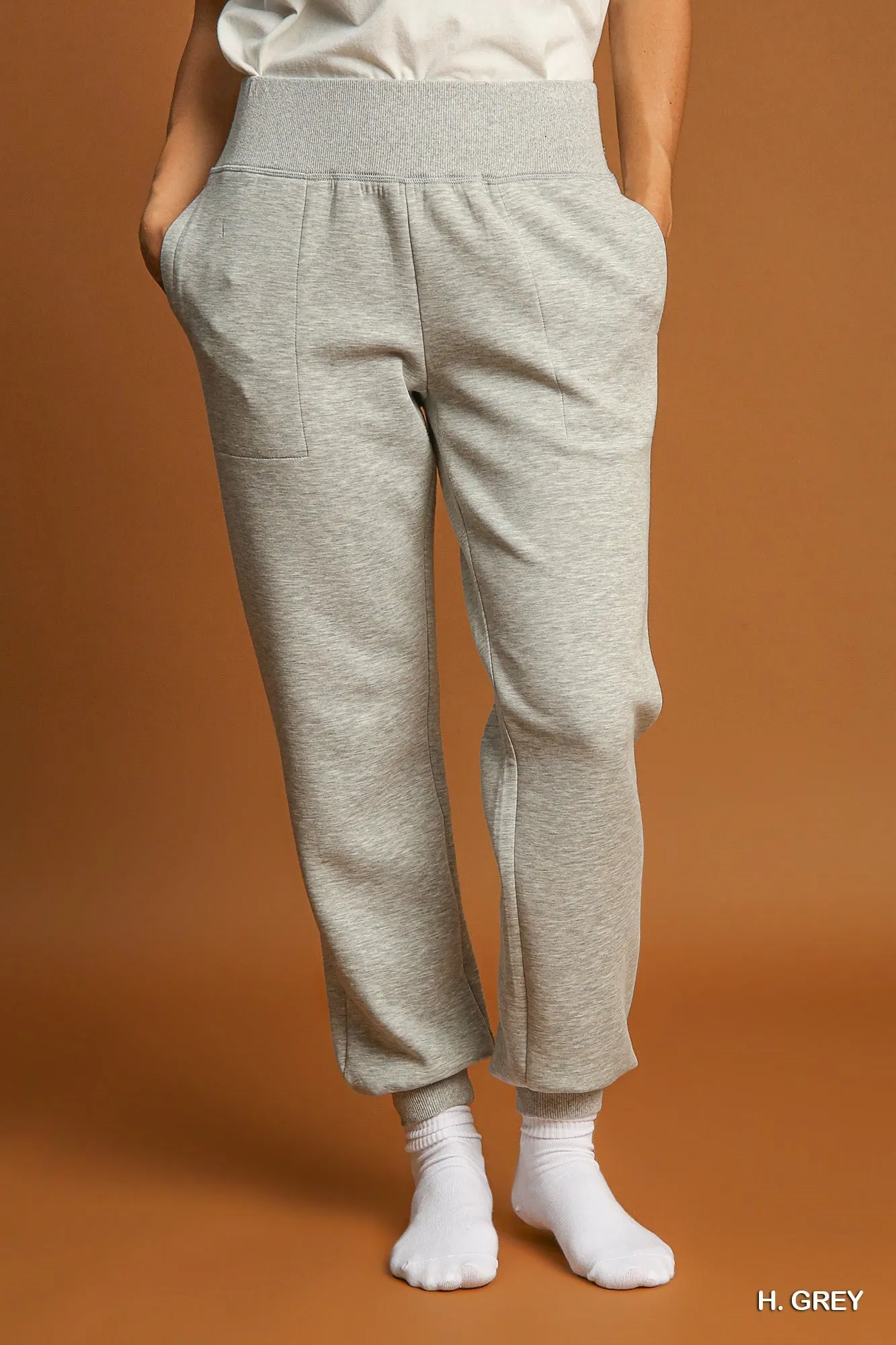 Heather Grey Luxe Joggers