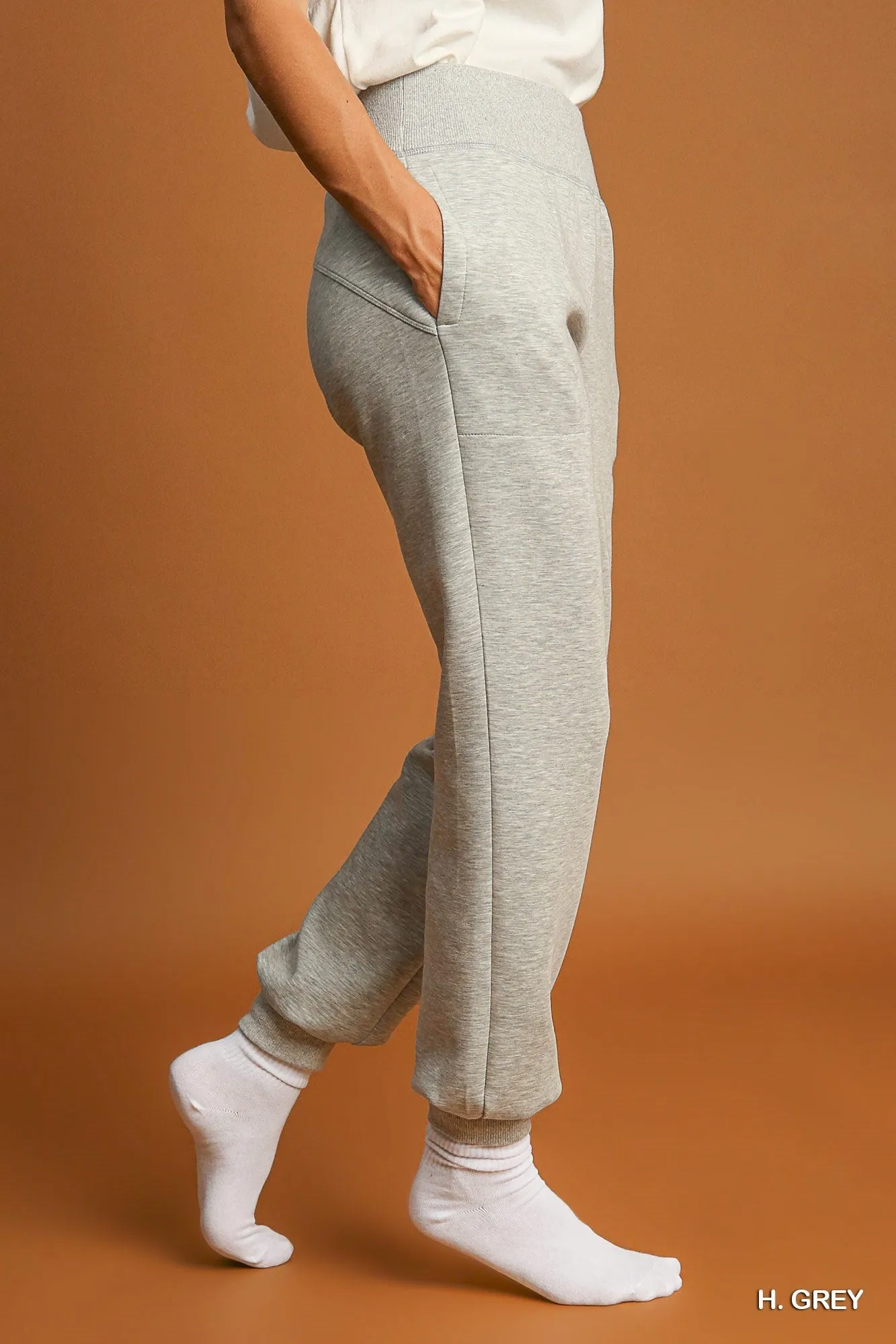 Heather Grey Luxe Joggers