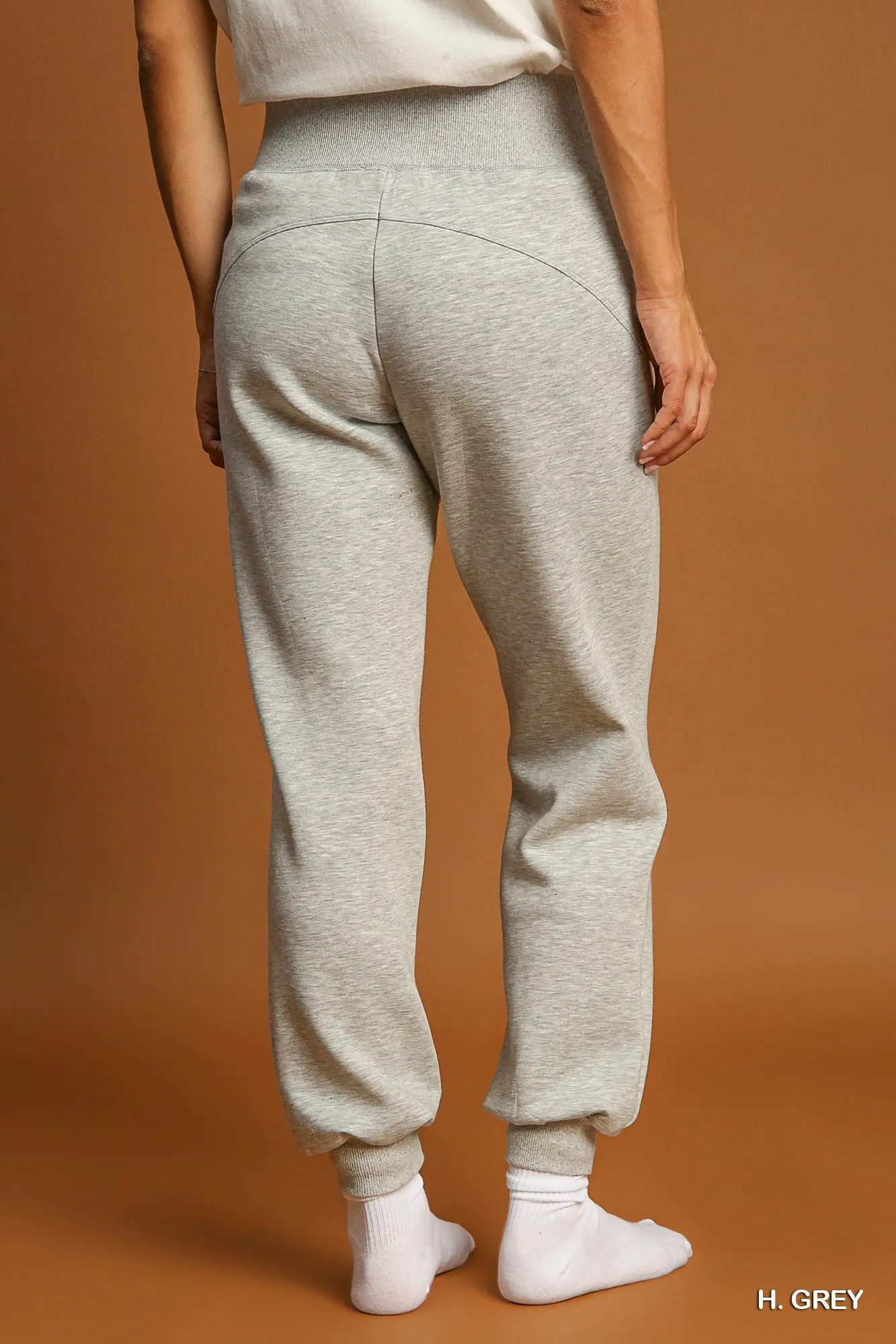 Heather Grey Luxe Joggers