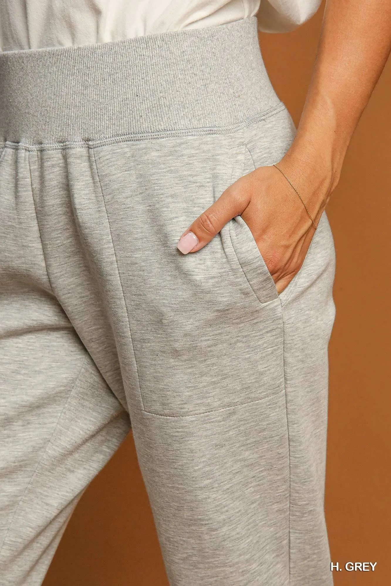 Heather Grey Luxe Joggers
