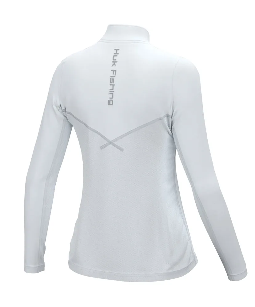 Huk - Women's Icon X Solid Quarter Zip