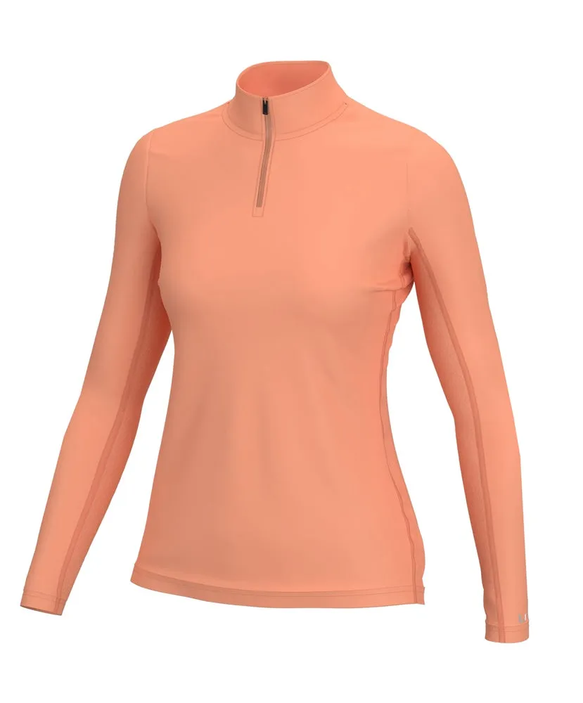 Huk - Women's Icon X Solid Quarter Zip