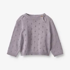 Knit Pullover Mira | Baby - lavender