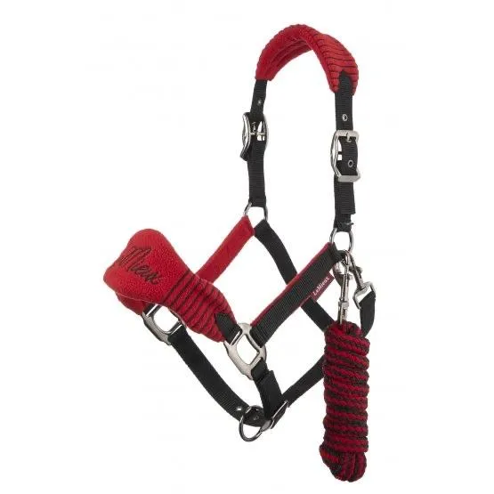 LeMieux Vogue Fleece Headcollar with Leadrope