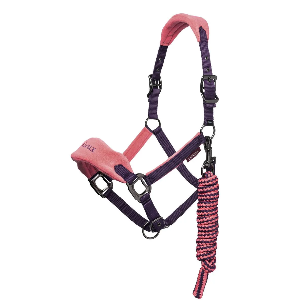 LeMieux Vogue Fleece Headcollar with Leadrope