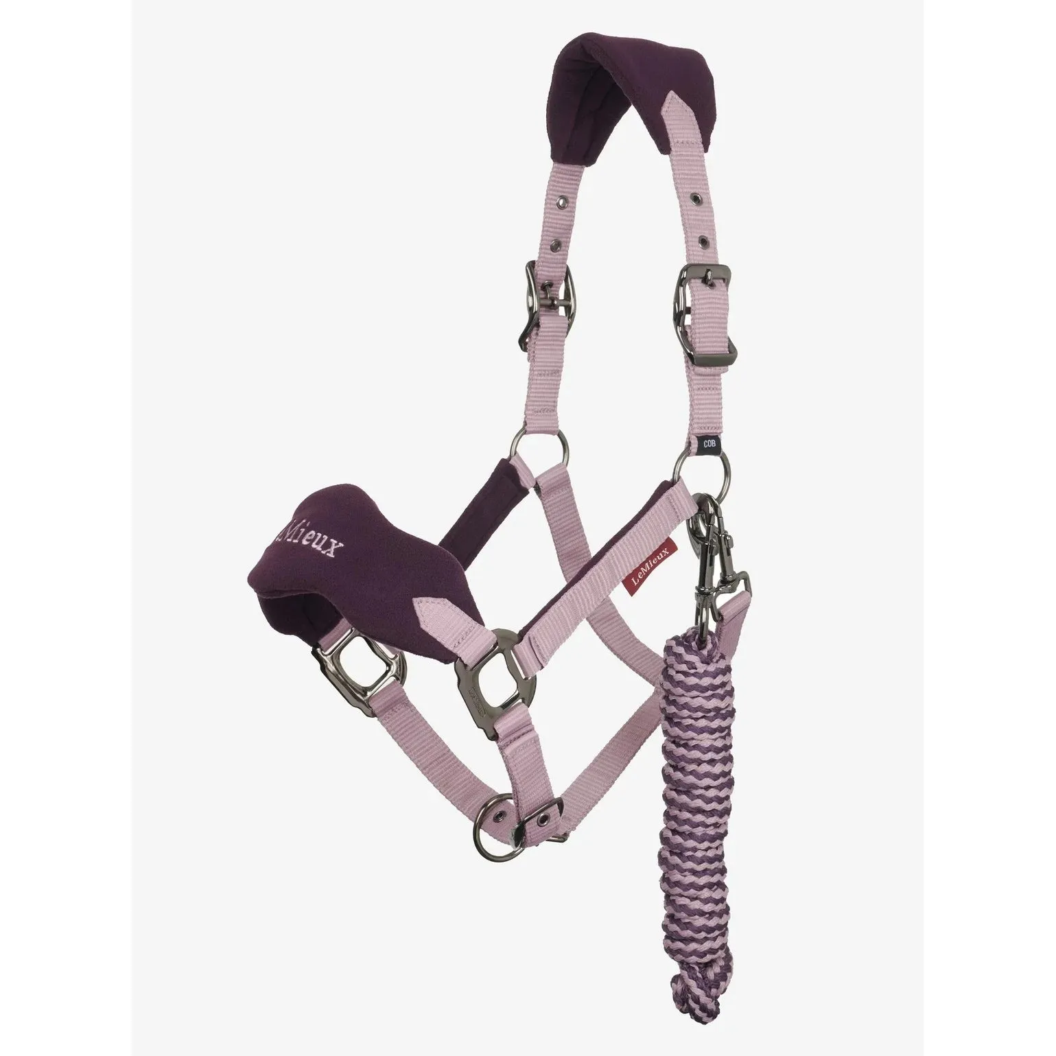 LeMieux Vogue Fleece Headcollar with Leadrope