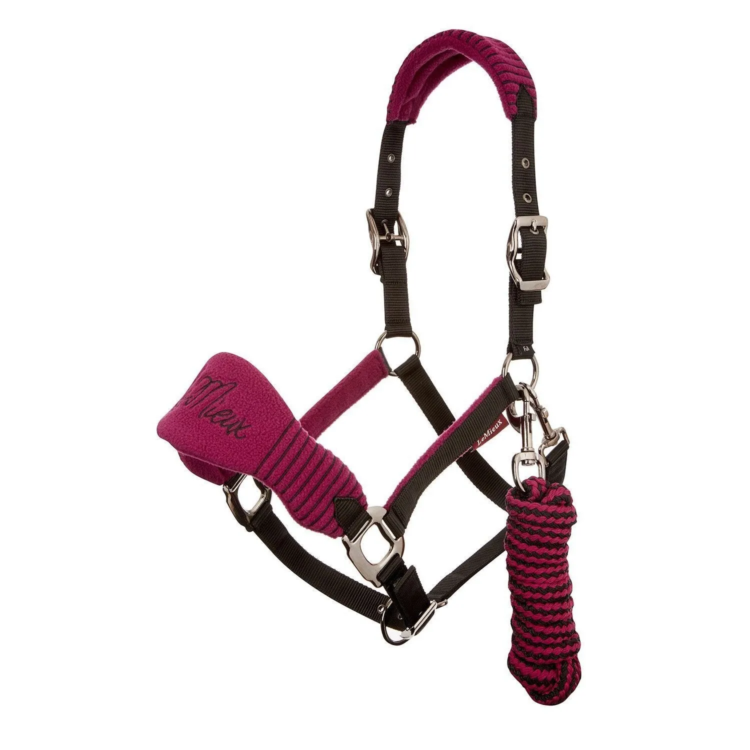 LeMieux Vogue Fleece Headcollar with Leadrope