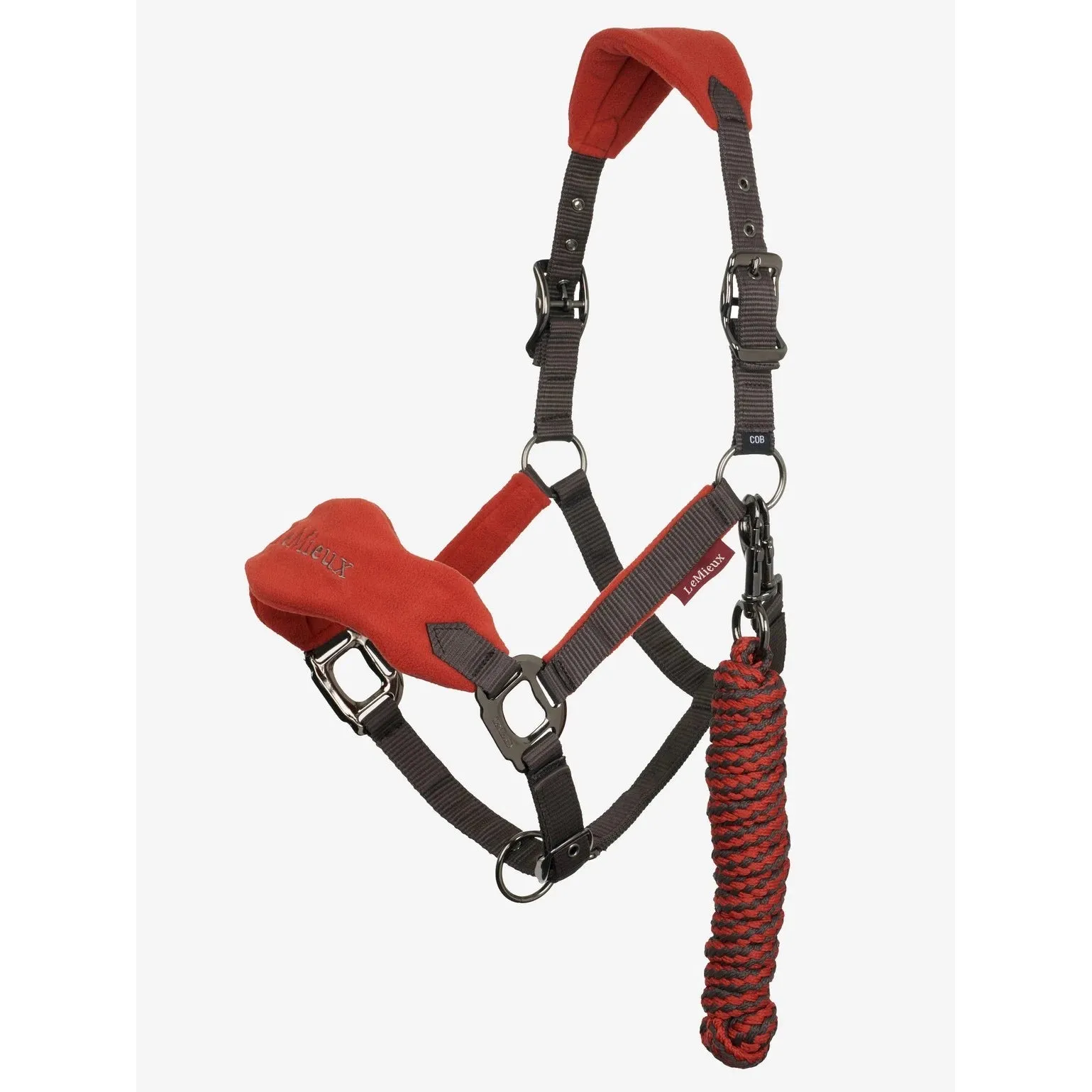 LeMieux Vogue Fleece Headcollar with Leadrope