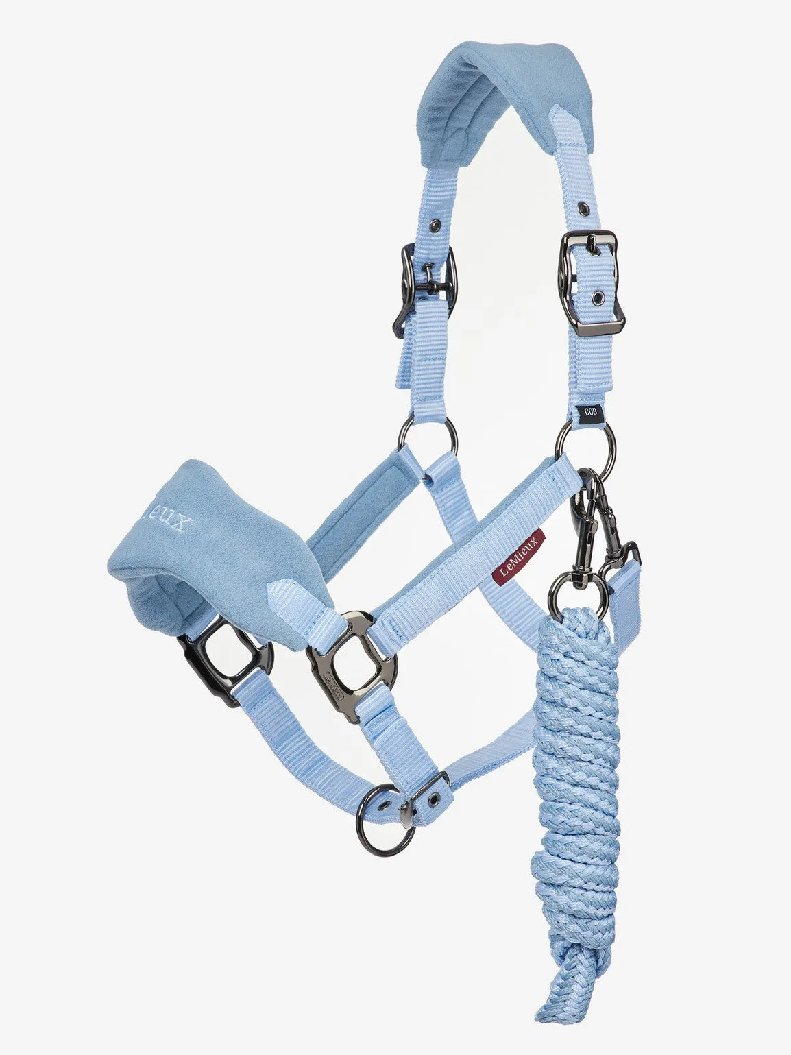 LeMieux Vogue Fleece Headcollar with Leadrope