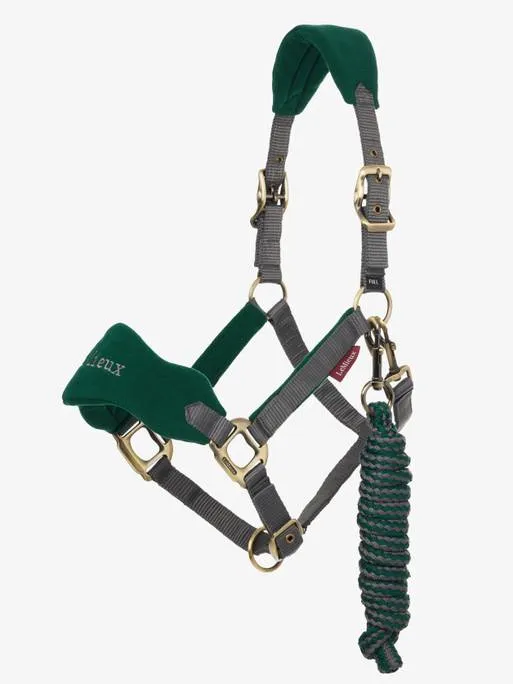 LeMieux Vogue Fleece Headcollar with Leadrope