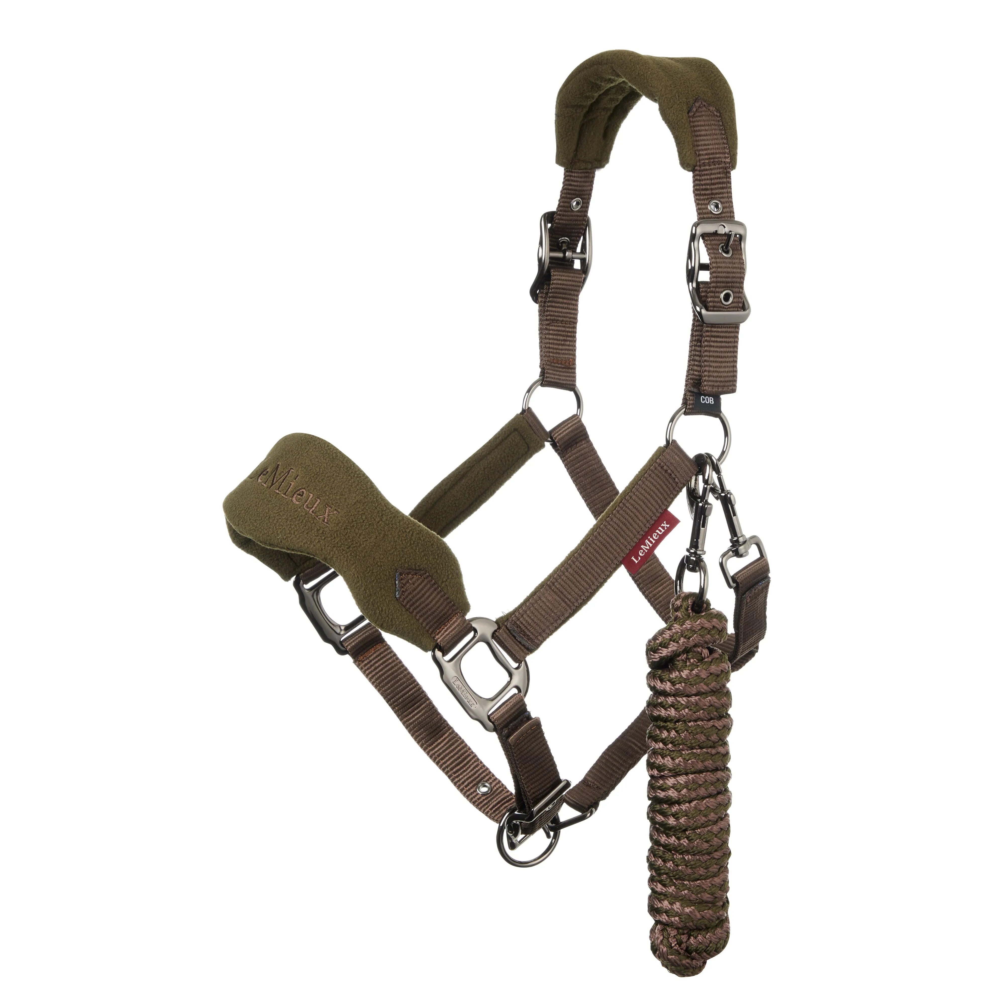 LeMieux Vogue Fleece Headcollar with Leadrope
