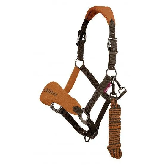 LeMieux Vogue Fleece Headcollar with Leadrope