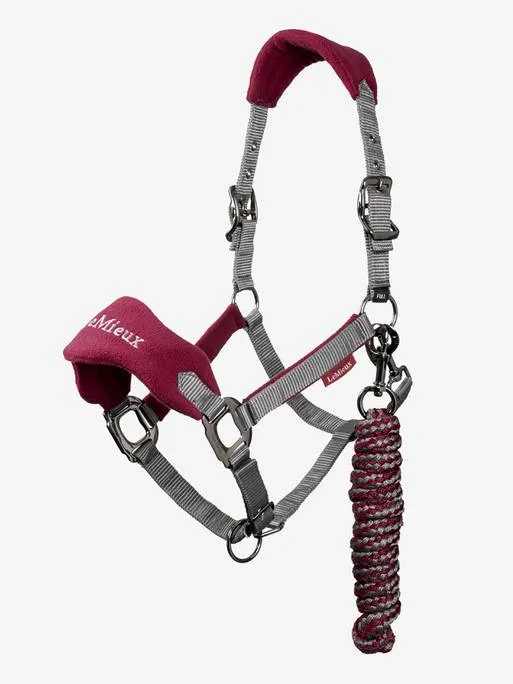 LeMieux Vogue Fleece Headcollar with Leadrope