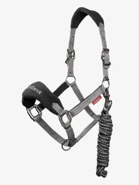 LeMieux Vogue Fleece Headcollar with Leadrope