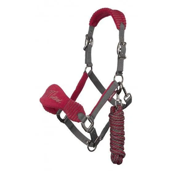LeMieux Vogue Fleece Headcollar with Leadrope