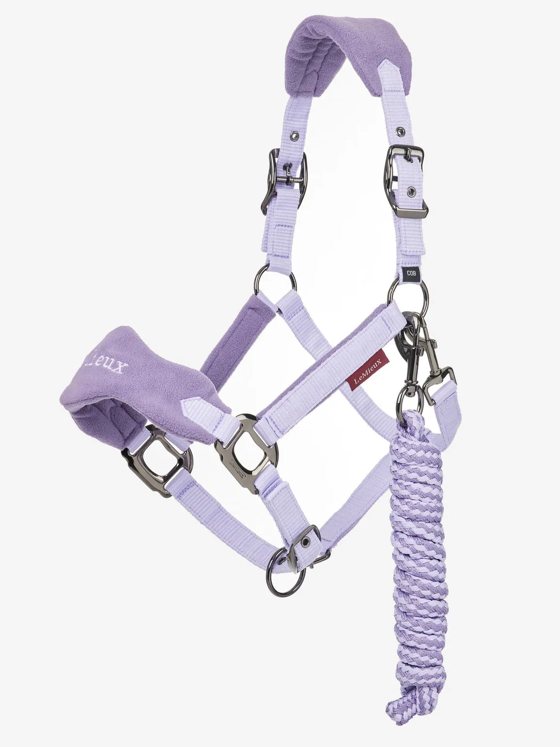 LeMieux Vogue Fleece Headcollar with Leadrope