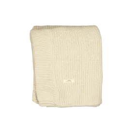 The Chunky Knit Blanket - Bone